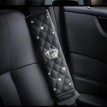 Car Accessories Seat Belt PU Leather Seat Belt Shoulder Cover