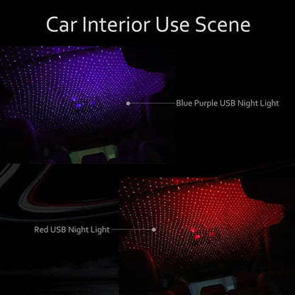 Starlit Sky: Mini LED Roof Projector for Car Roofs