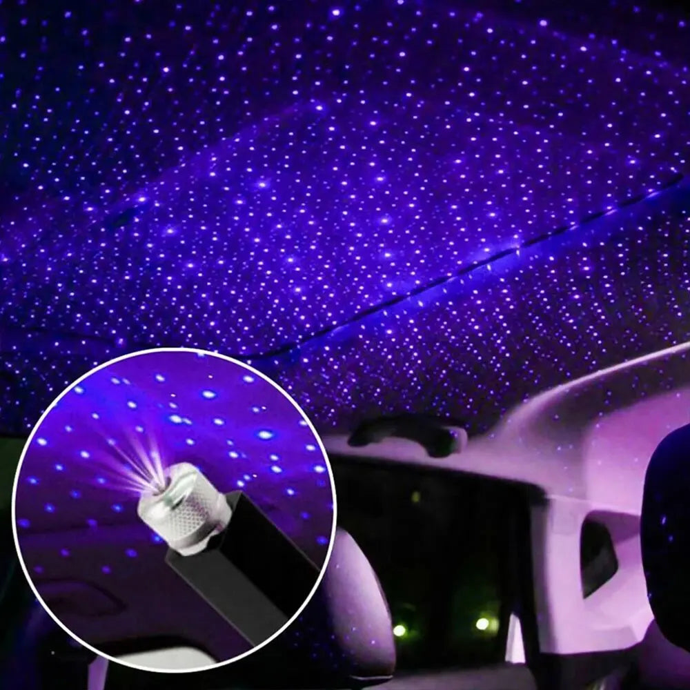 Starlit Sky: Mini LED Roof Projector for Car Roofs